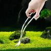 Aquarium Scissors,Extra Long Stainless Steel Cleaning Tool,Fish Tank Aquascape Tool