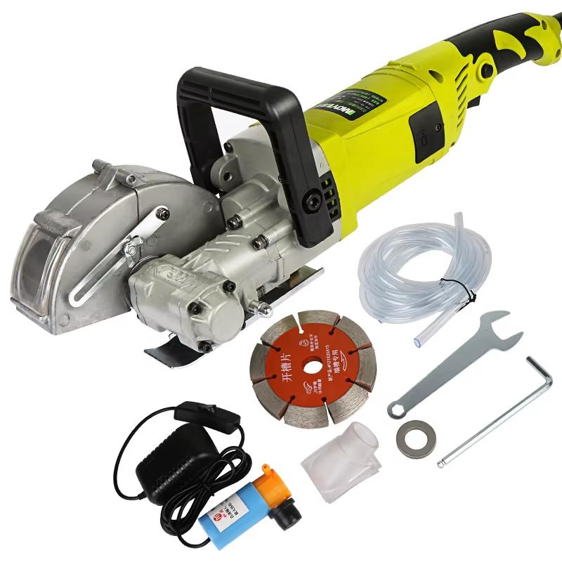 

4000W Slotting Machine One Time Forming Dust-free Plumbing Electrical Works Concrete Cutting Machine Automatic Grooving EU
