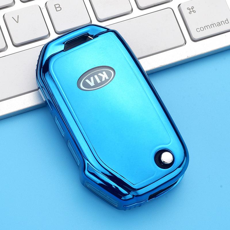 AABFQ1 Soft TPU Car Remote Key Case Cover Protective Shell Fob For KIA Sportage R GT Stinger GT Sorento Ceed CD Cerato Forte 2018 2019