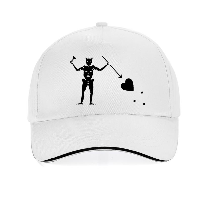 Fashion Black Beard Blackbeard Edward Teach Pirate Print Baseball Cap Summer Men Women Adjustable Hat Snapback Gorras