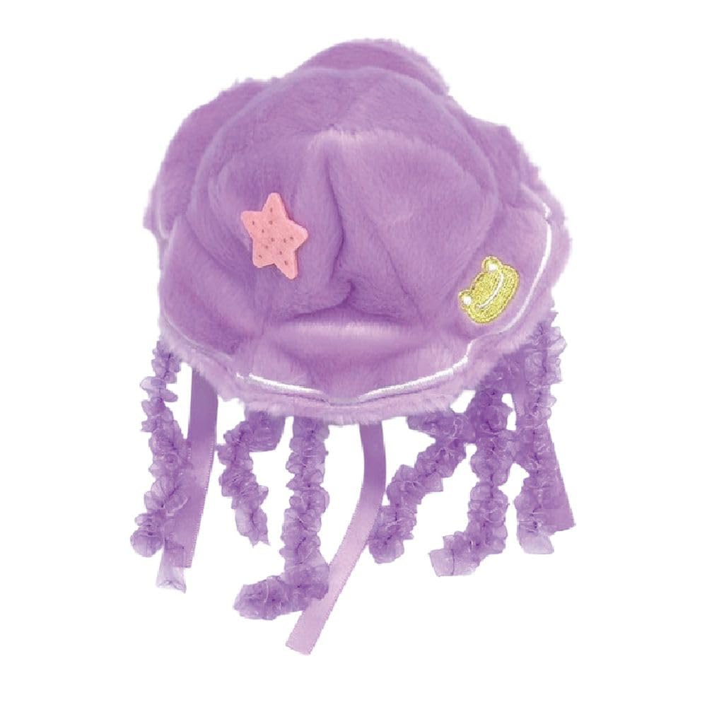 Nakajima Corporation Pickles the Frog Sea Friend Jellyfish H14 x W20 x D3cm Hat, Purple, 206602-25,