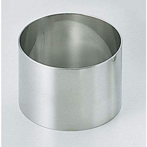 Endo Shoji Commercial Argon Circle Ring, Round, 55 x H40mm, 18-8 Stainless Steel, Made in Japan, WSL9906