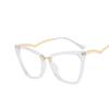 Vintage Cat Eye Glasses Frame For Women Brand Designer Fashion Retro Cateye Eyeglasses Eyewear With Pouch&Cloth Female