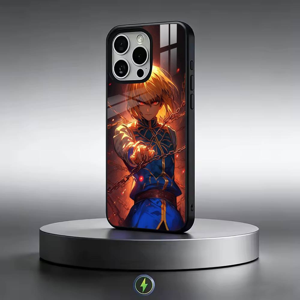 Kurapika HXH-h X Hunter Phone Case For iPhone17,16,15,14,13,12,11 Plus,Pro Magnetic with Magsafe Wireless Charging