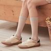 [STW252-1] See-through Solid Knee-high: Silver