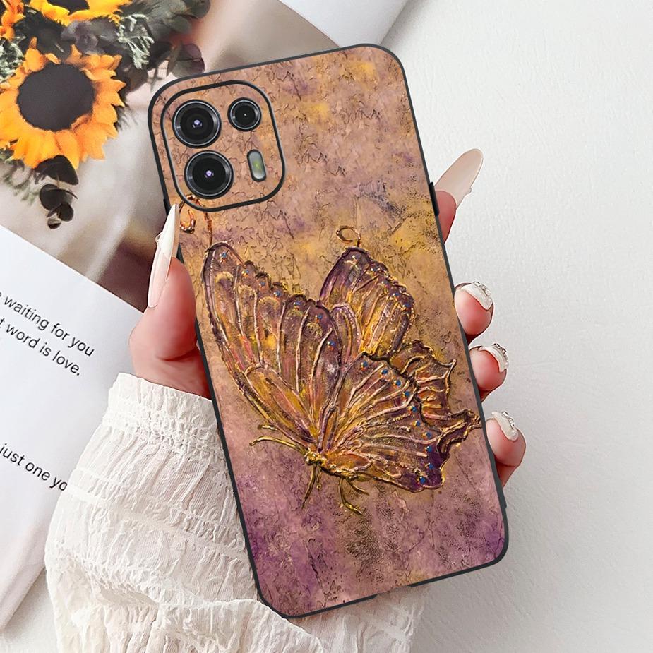 For Motorola Moto Edge 20 Lite Case XT2139-1 Cute Painted Cover Soft TPU Phone Case For Motorola Edge 20 Pro Edge20 Fusion Shell