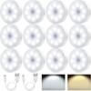 PIR Motion Sensor LED Night Light USB Rechargeable Night Lamp For Kitchen Cabinet Wardrobe Lamp Staircase Wireless Closet Light