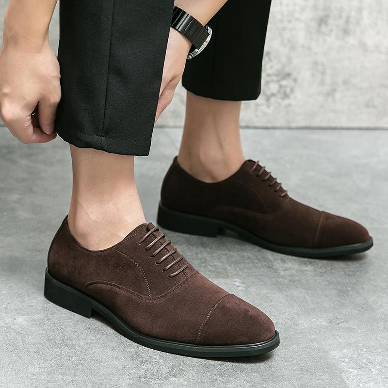 Men Dress Shoes Men's Shoes Luxury Brand Leather Wedding Shoes Men Oxfords Formal Shoes Man