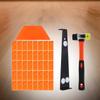 43 Pieces Laminate Wood Flooring Installation Set Reinforced Heavy Duty