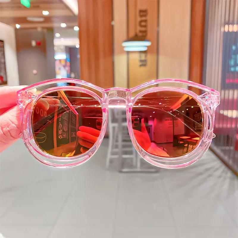 Kids Sunglasses Cute Sunglasses Sun Protection Polarized Glasses Fashion Boys Girls Trendy Cartoon Sunshades Lentes