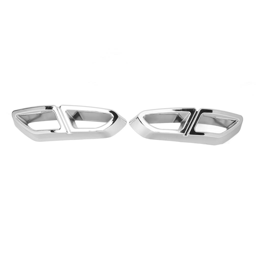 1 Paar Uitlaatdemper Eindpijp Cover Trim Vervanging voor Variant B8 2014+