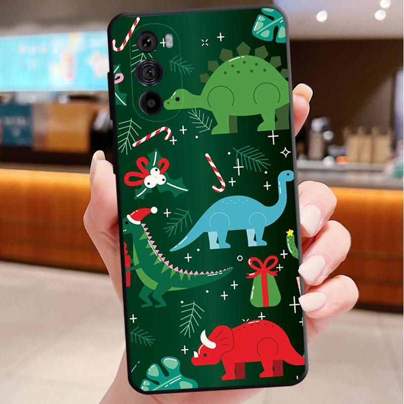 

Cute Dinosaur Baby Phone Case For Motorola Edge 60 50 40 Pro 60 50 40 30 Ultra Neo Fusion Moto G Play G Stylus G Carcasas Moto Edge 30 Fusion