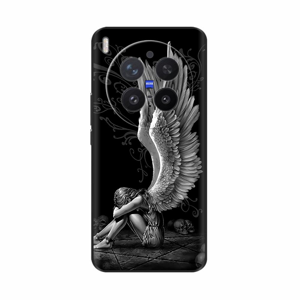 For VIVO X300 X300 Pro Case Wolf Cartoon Silicone Soft TPU Back Cover for Vivo X300 Pro Phone Cases Shell Protection Funda Coque