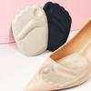 3/5 Pairs Foot Cushions for High Heels Gel Metatarsal Pads with Non-Slip Grip Pain Relief Inserts for Dress Shoes Pumps Sweat-Absorbent Foam Inserts