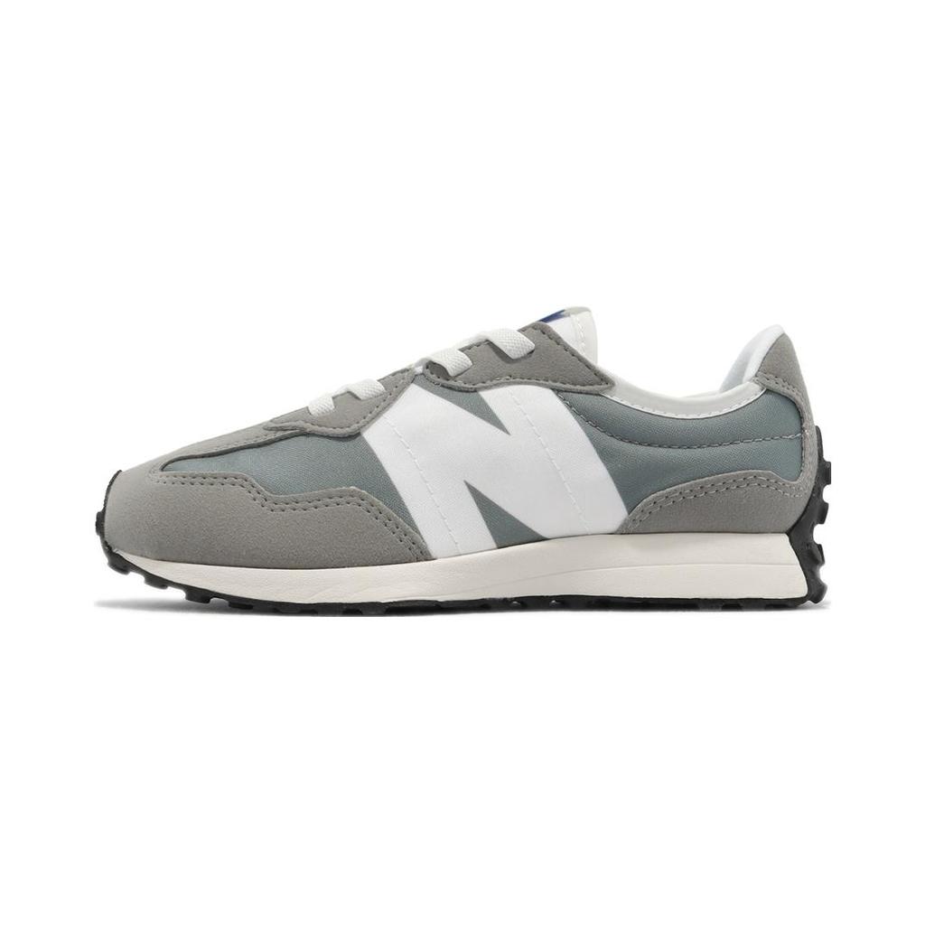 New New Balance NB 327 Anti Slip Wear Resistant Low Top Running Shoes Gray Blue Children Aged 3 7 Years Old PH327LAB