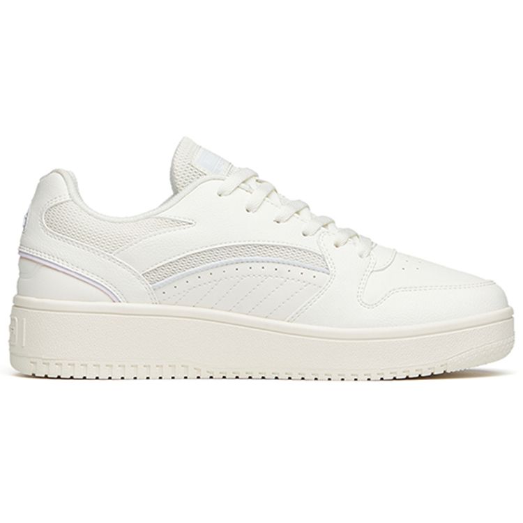 Anta Durable Low-Top Skate Shoes Women Sneakers White 922148066-3