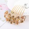 28cm Chip Flower Hair Scarf Bohemia Bandana Hair Band Retro Triangle Scarf Kerchief Women Girl Travel Headscarf Accessories