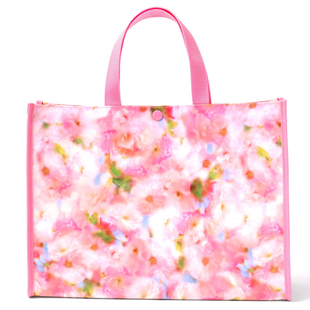 COLORFUL CANDY STYLE Pool Bag Watery Made In N0351700 (Square Type) Pink, Japan,