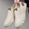 Classic Driving School Students Practice Shoes Thin Sole Non-slip Soft Sole Casual Doudou Leather Shoes Casual