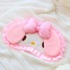 My Melody Hello Kitty Eye Mask, Cute Sleep Aid, Father's Day Gift, Lover, Mother, Birthday Gift, Soft To the Touch, No Pressure, Cute Item, Gift, Unof