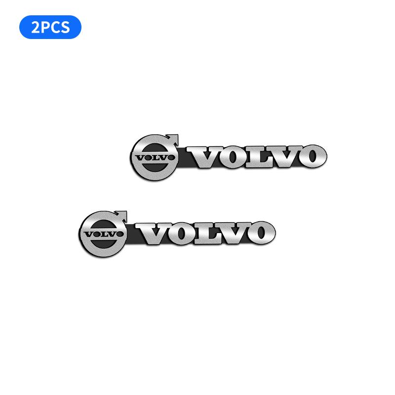 

2/4 шт. 3D алюмінієвий значок-емблема для стереодинаміка, наклейка для Volvo XC40 XC90 V40 V90 V60 XC60 S80 S60 S90 C40 V70 XC70