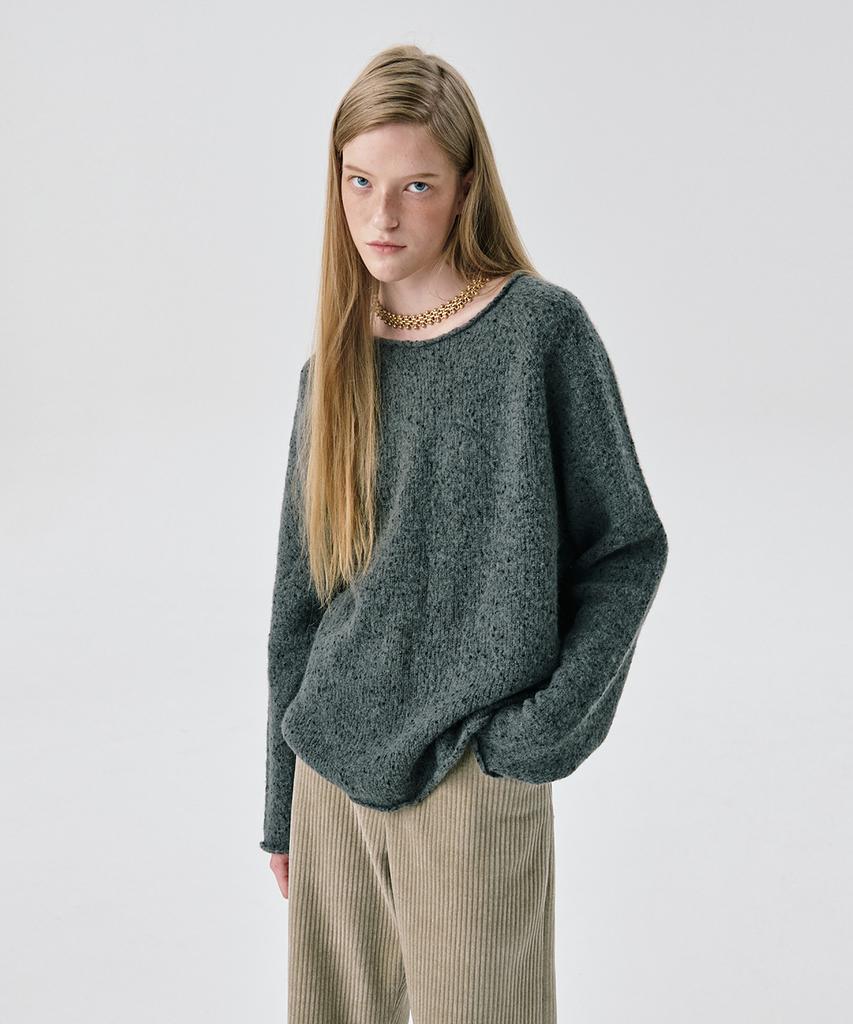 WNDERKAMMER Alpaca Softroll Knit Pullover_4 Colors