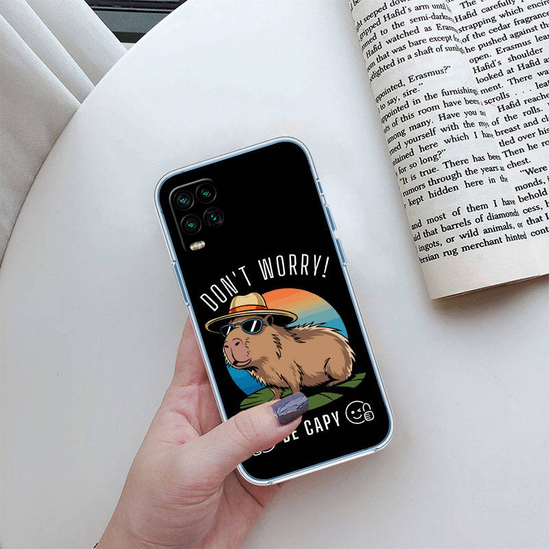 IR4 Capybara Cute Case for Motorola E22S E7 G6 G7 G8 G9 Plus Power Play G10 G20 G04 E30 E40 E22 E20 E13 E15 G22 G23 G05 G75 G35 G55