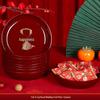 Chinese Style Wedding Candy Fruit Plate