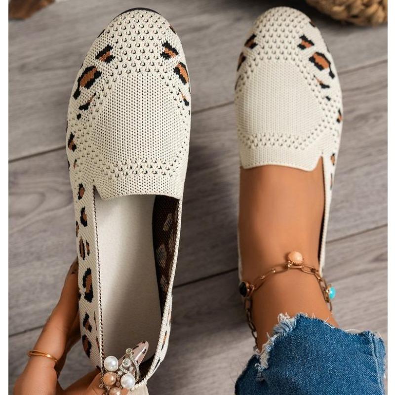 Neue Damen Mesh Square Toe Atmungsaktive Freizeitschuhe Halloween Herbst Täglich Schlicht Hohl Flache Schuhe Zapatos De Mujer
