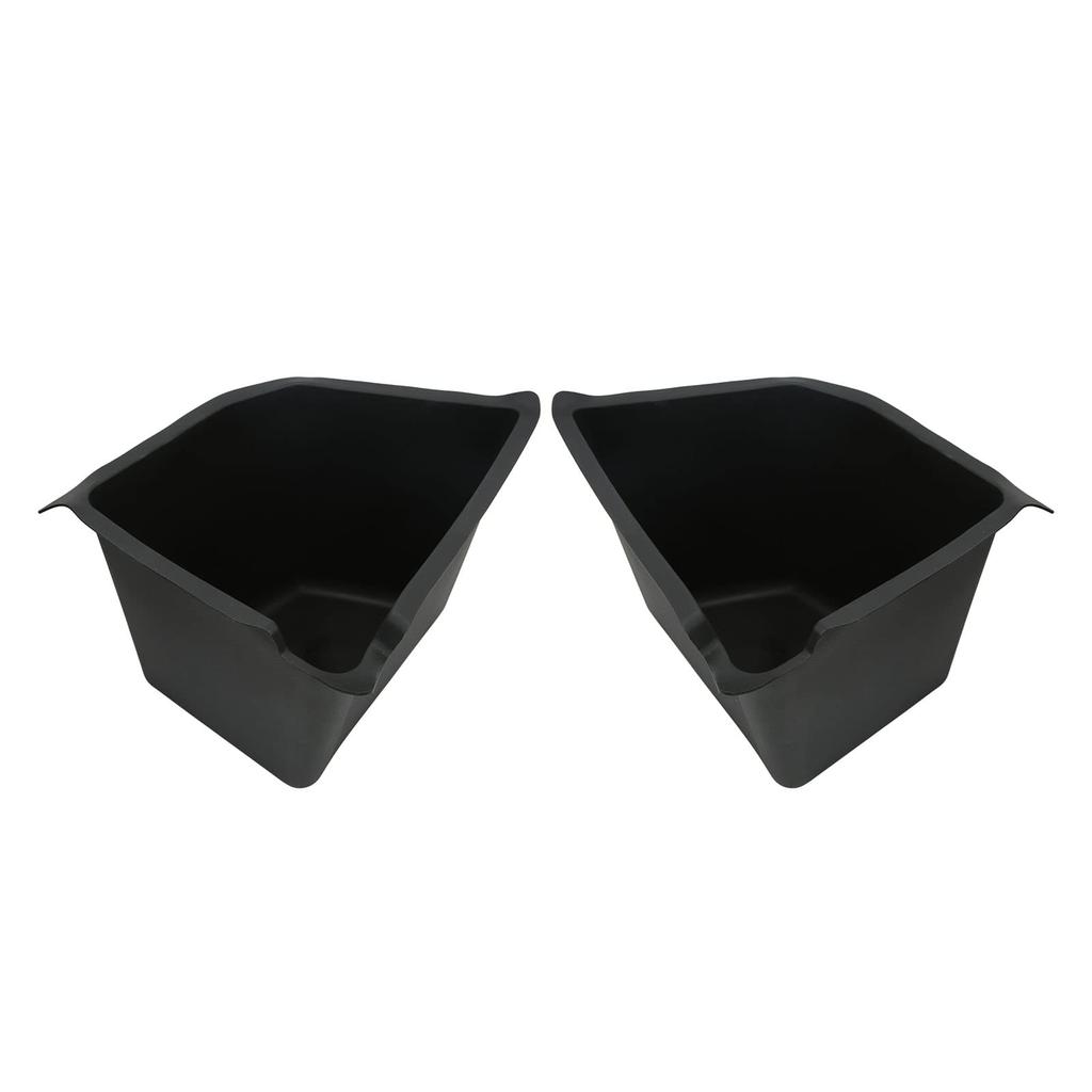 Tesla Model Y Trunk Organizer Storage Box, Rear Trunk Side Storage Packets (2 Pack) for Tesla Model Y 2020-2022, Black