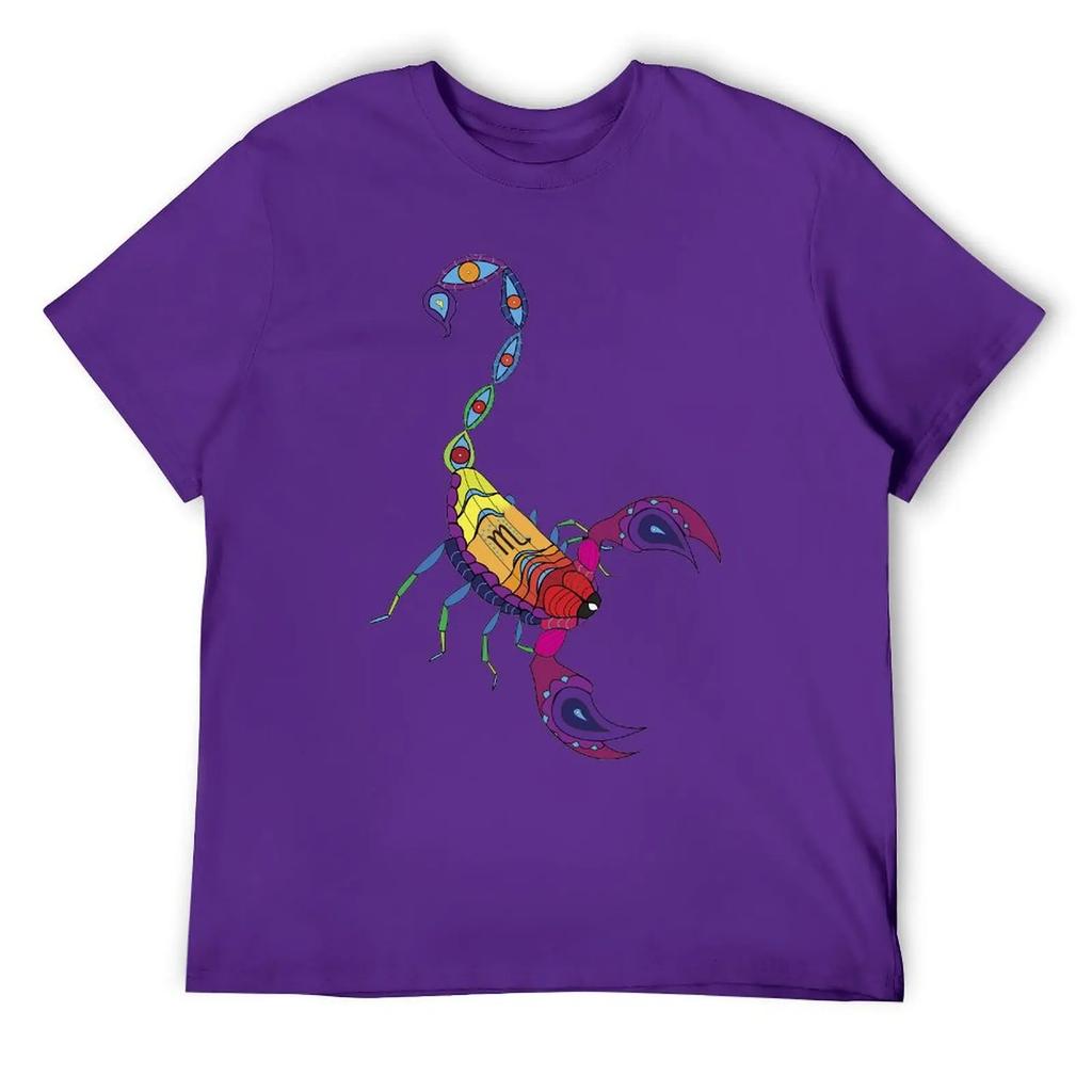 Scorpio Twelve Contellation (5) T-shirts Funny T-shirt Crewneck Campaign  Humor Graphic Leisure Eur Size