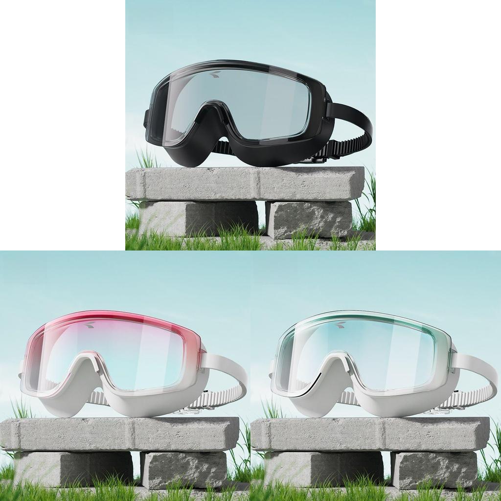 Waterproof Antifog Swimming Goggles With Uv Protection For Adults