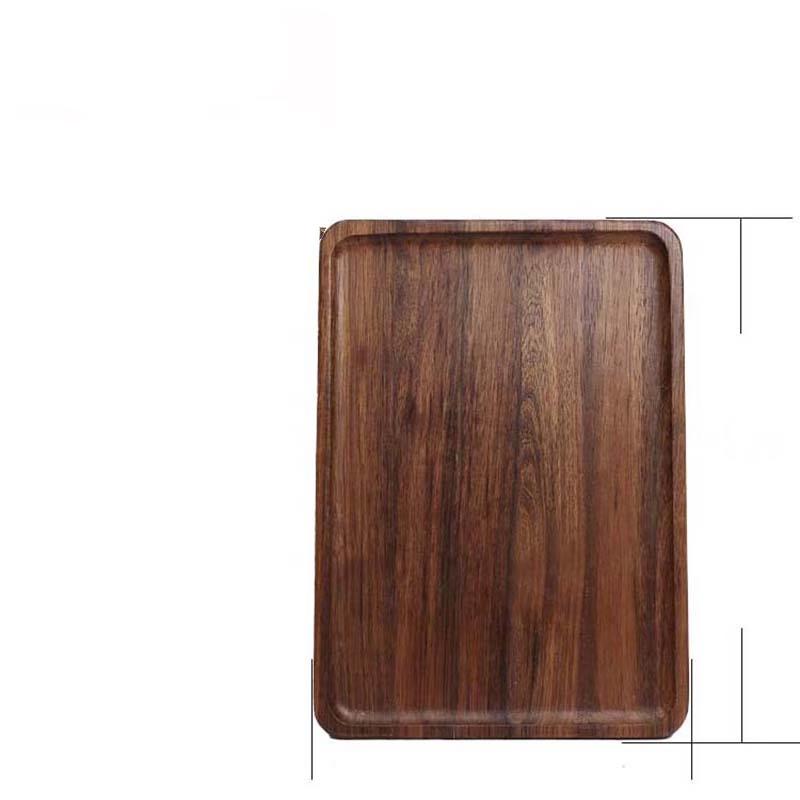 

Yuyi Angel Walnut Wood Multi-Use Serving Tray Set