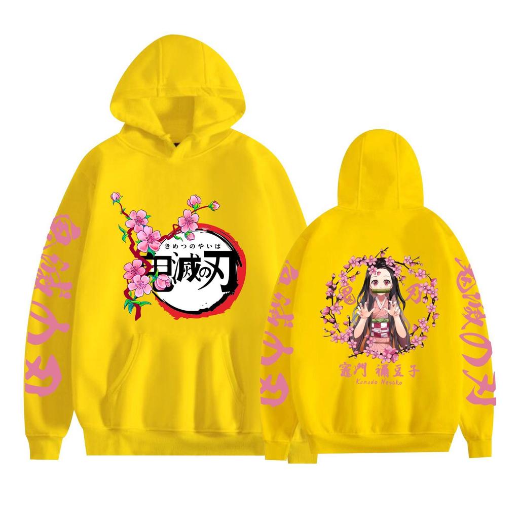 Japan cartoon comics Demon Slayer Print Hoodie  Unisex Fashion Hoodie
