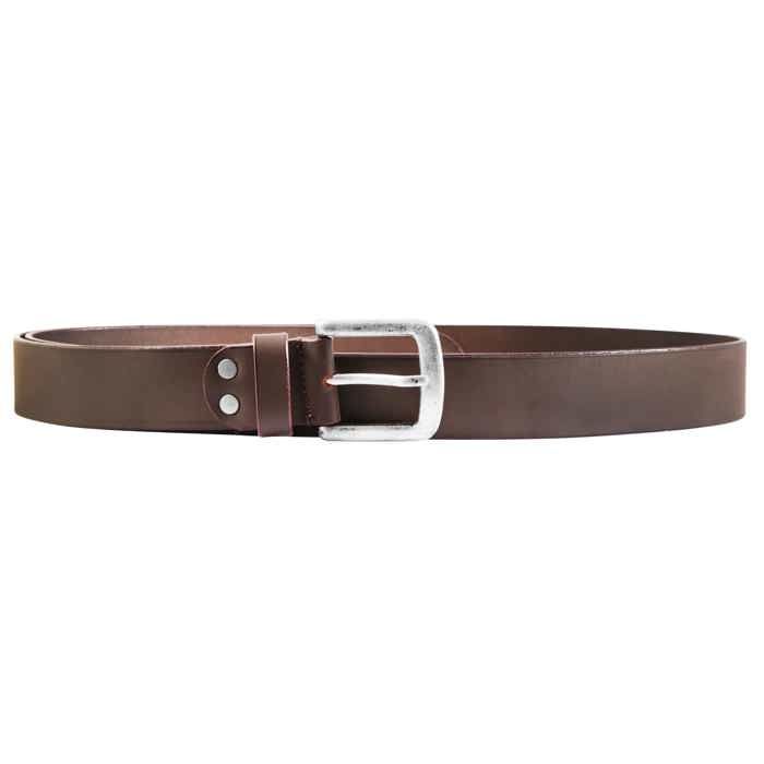 Ceinture - LEONARDO VERRELLI - LV0147 - Cuir véritable (buffle) - Marron - Largeur 3,8 cm
