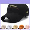 Spring Autumn Letter Embroidered Baseball Cap With Sun Protection For Casual Wear Adults