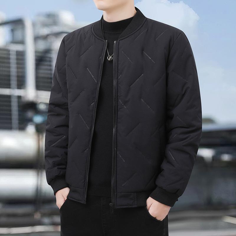 Casual down cotton jacket men's winter thickened warm cotton clothes young students Korean version of winter jacket cotton jacket