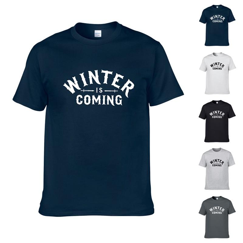 Thrones Of Game Winter Is Coming Men Women Short Sleeve T Shirt Tops Tshirt Tee
