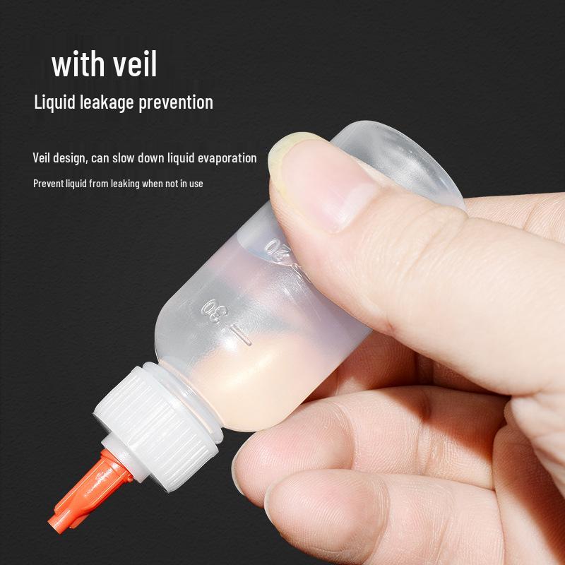 30ml Needle Tip Dispensing Bottle for Flux, PCB Cleaner, Alcohol, Glue, Oil.