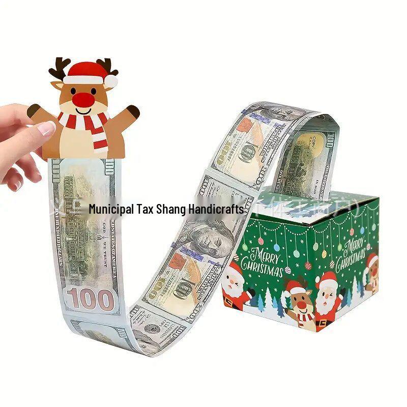 Festive Christmas Surprise Box in Corrugated Packaging