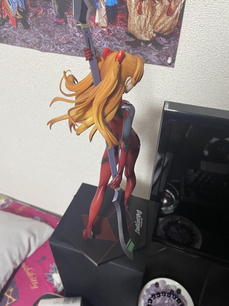[USED] Evangelion amiami×AMAKUNI 6/1 scale Asuka figure