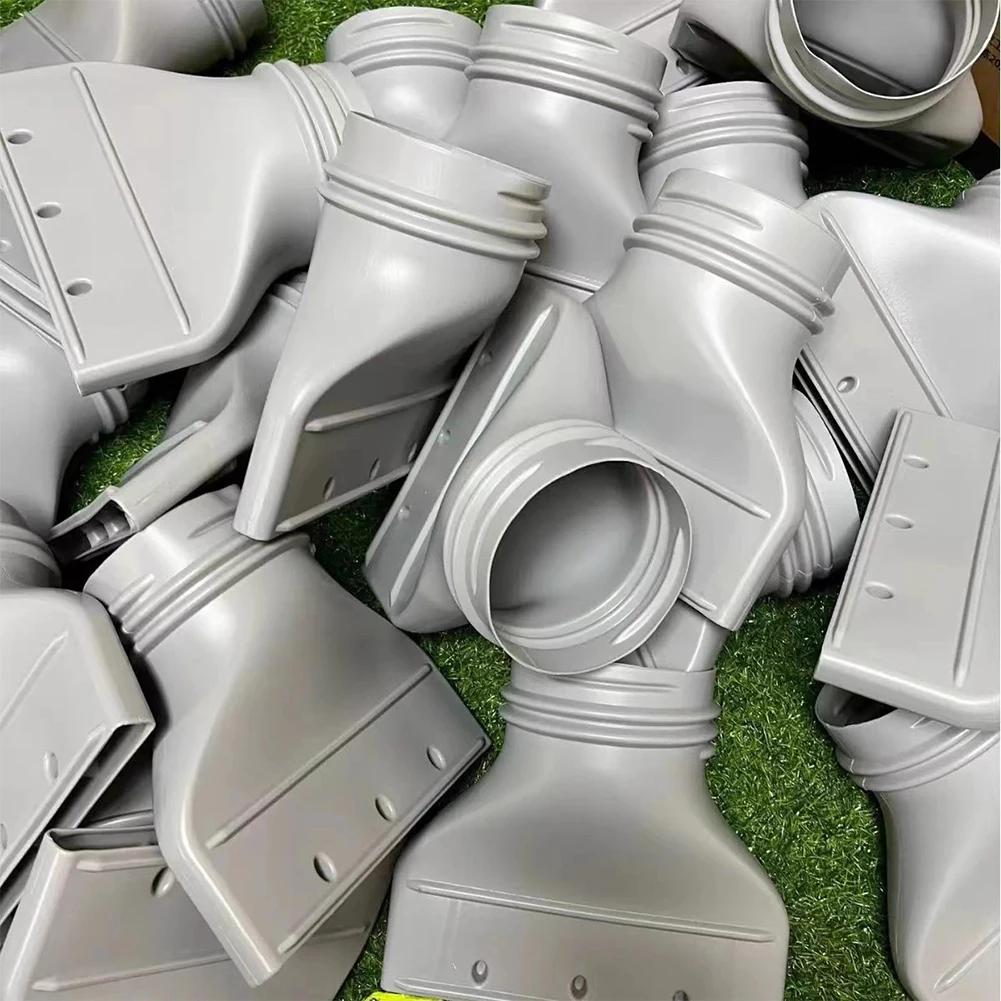 Flat Nozzle Air Conditioning Exhaust Hose Adapter Window Adapter for Mobile/Car Air Conditioning Nozzle and 130mm Exhaust Hose