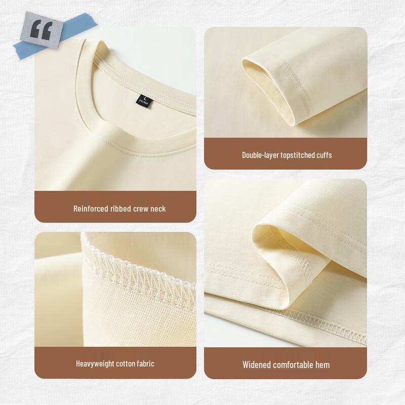 Jeanswest Men's Chinese Style Bamboo Print Long Sleeve T-Shirt