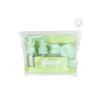4Pcs/Set Refillable Bottle 90ml  Soft Silicone Lotion Container Squeeze Tube Empty Bottle Portable Travel Shampoo Bottle