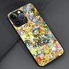 Pokemon Pikachu Phone Cover Glass Case for iPhone 17 Pro Max 11 Air 12 8 16 XR 14 13 15 Plus
