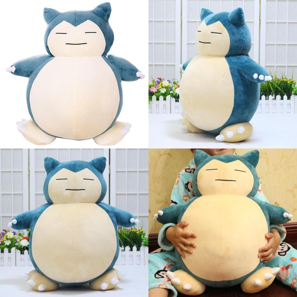Large Snorlax Plush Toy For Kids And Adults Perfect Cozy Kabigon Pillow Gift