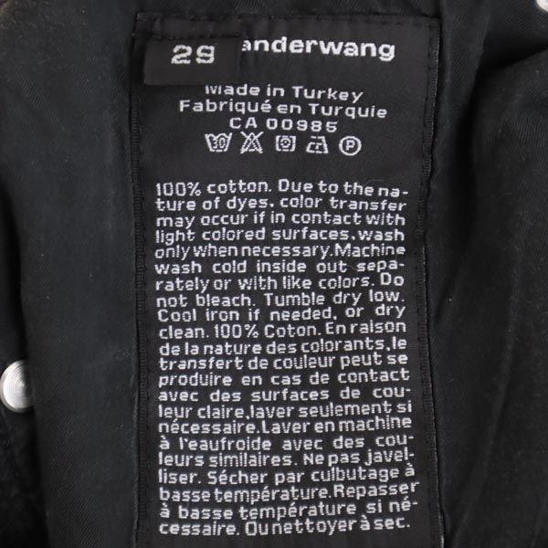 Alexander Wang Denim Pants W29 Dark Gray Women Used
