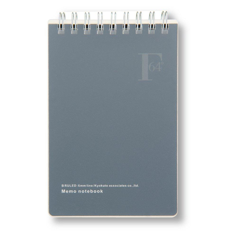Kyokuto Associates Kyokuto Ring Memo FOBCOOP B7 EB03B7K Black B-ruled 5-pack