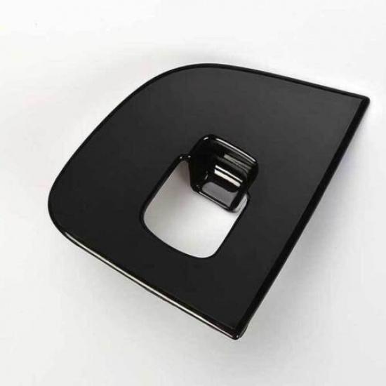 2016- Back Door Tailgate Switch ABS Black For Benz E-Class W213 Cover Trim