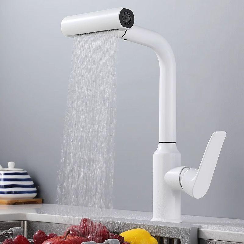 OEING Pull-Out Kitchen Faucet with Rain Spray
